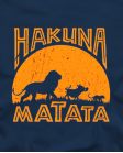 Marškinėliai The Lion King Hakuna matata Marškinėliai The Lion King Hakuna matata